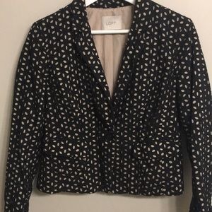 Loft Eyelet Blazer